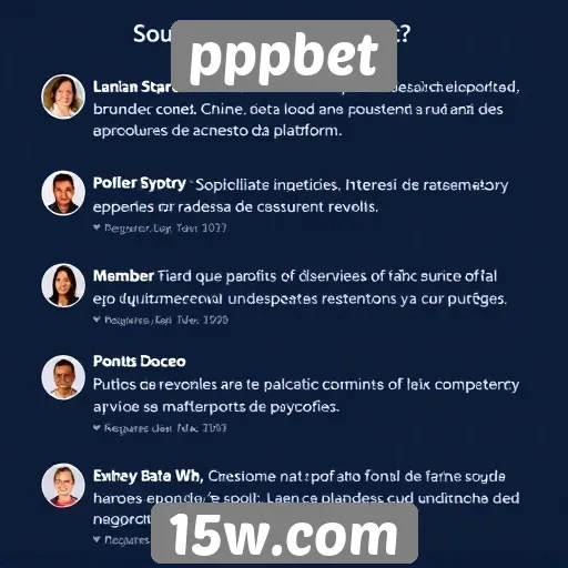 Feedback dos usuários sobre a experiência no pppbet